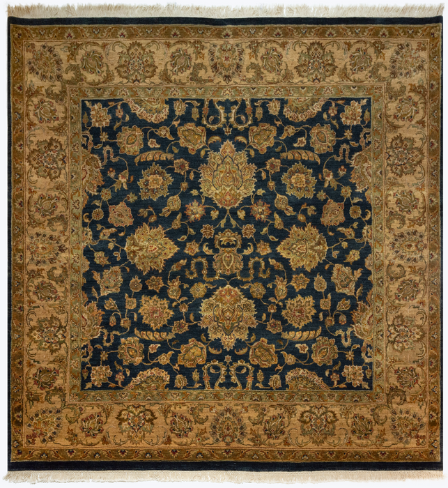 Immortelle Agra 8x8 Black/Gold Wool