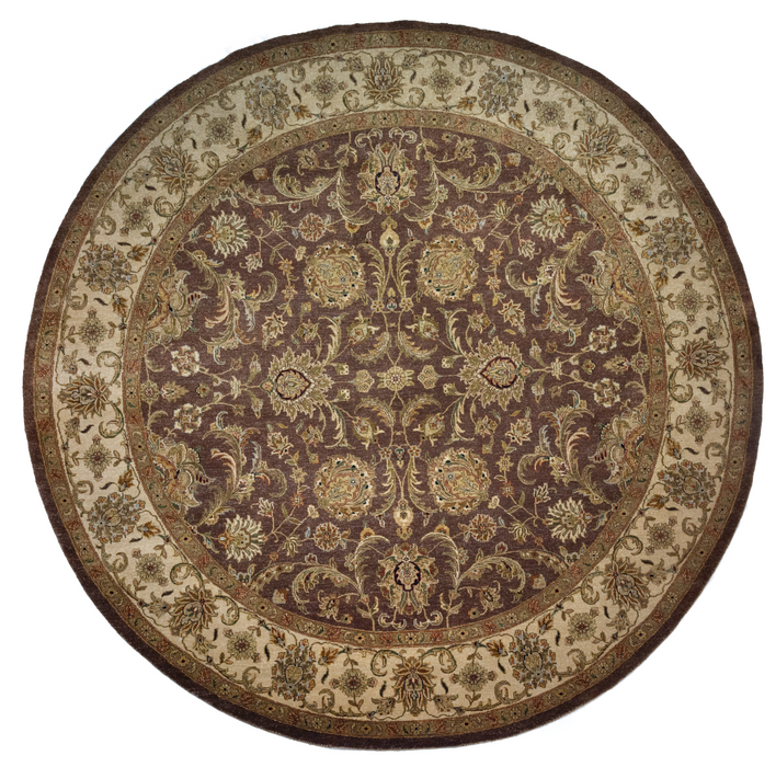 Elegance 8x8 Brown/Beige Ghazni Wool