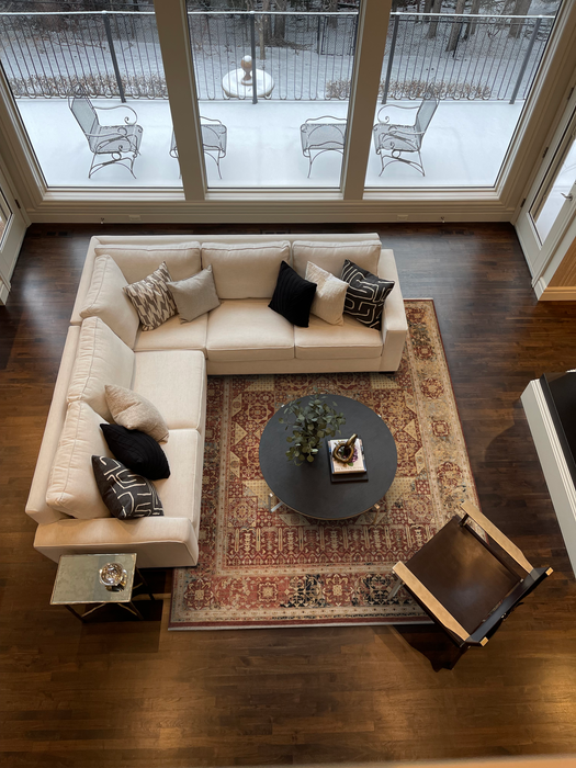 New Tribal Red/Beige Wool