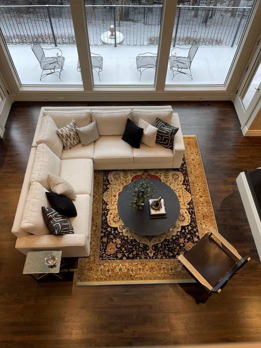 Elegance 8x10 Ghazni & Argentinian Highland Wool