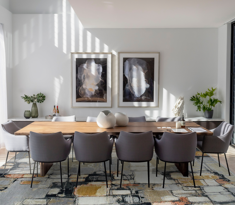 Spotted Lake 10x14 Wool and Silk