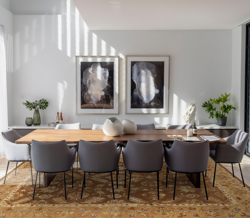 Reflections 9x12 Brown/Gold Wool and Silk Embossed B