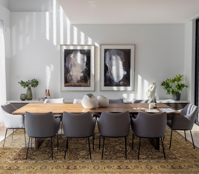 Agra Kashan 9x12 Brown/Gold Ghazni Wool