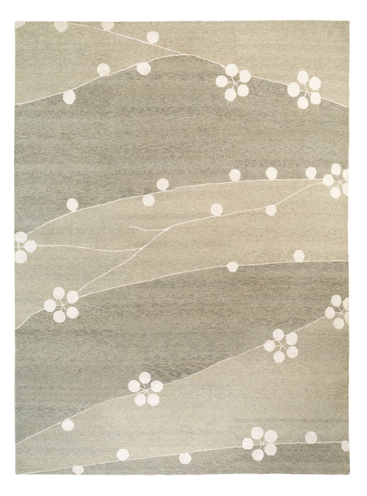 Naturale 9x12 Wool and Bamboo Silk