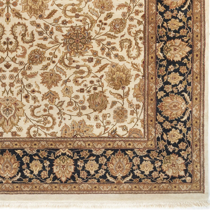 Premiere 9x12 Ivory/Black Wool