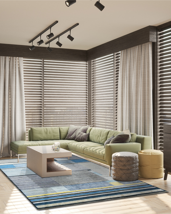 Bauhaus 8x10 Silk and Wool