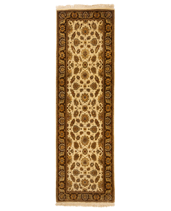 2.05x8 Runner Premiere Ivory/Brown Wool