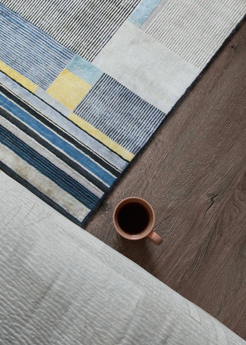 Bauhaus 8x10 Silk and Wool