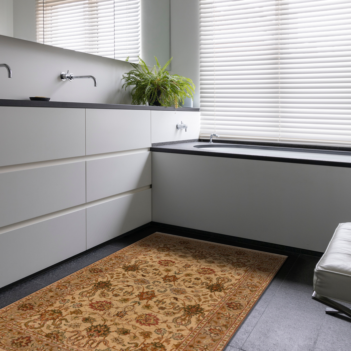 Elegance 3x5 Ivory/Beige Ghazni Wool