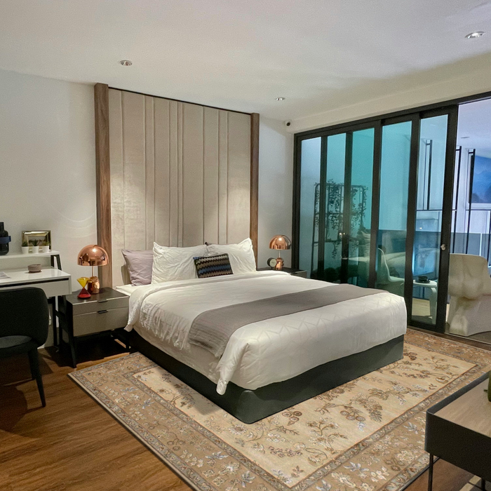 Reflections 9x12 Beige/Gold Wool and Silk