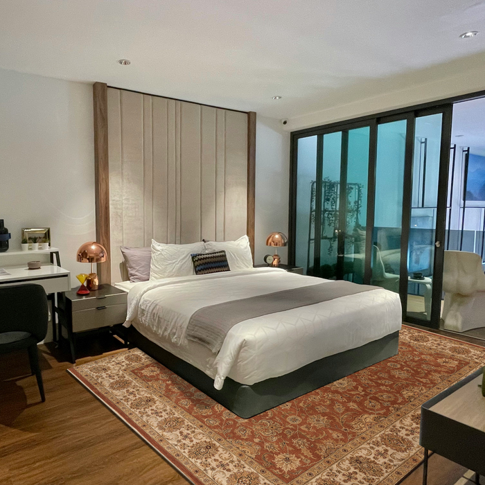 Elegance 9x12 Rust/Ivory Ghazni Wool