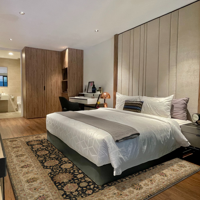 Agra Collection 9x12 Black/Ivory Wool