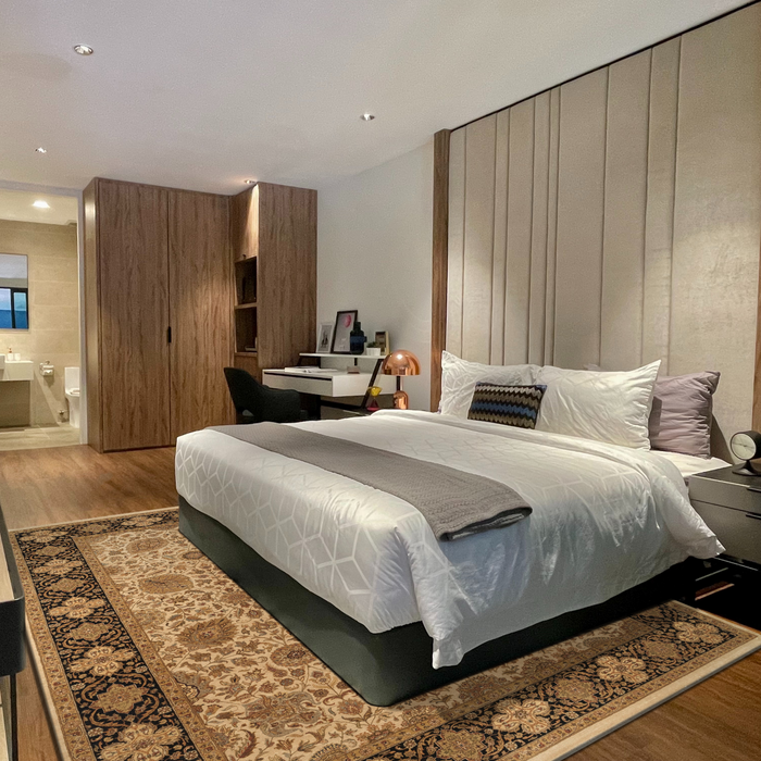 Dune 9x12 Beige/Black Wool