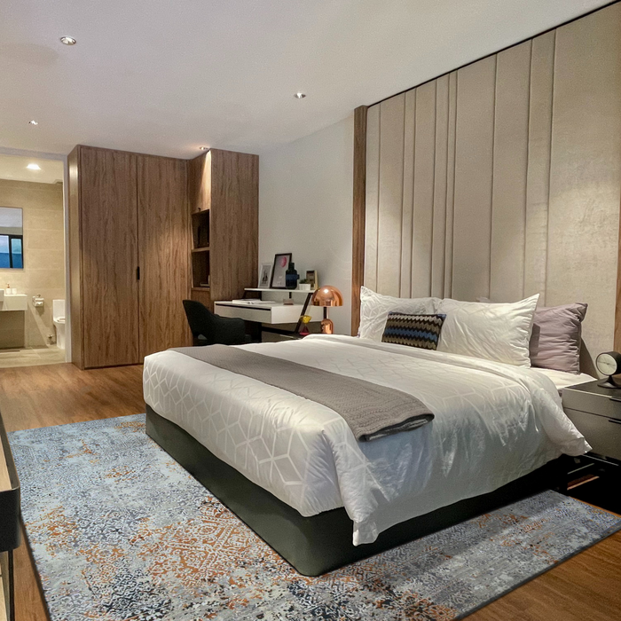 Intrecciare 9x12 Grey/Rust