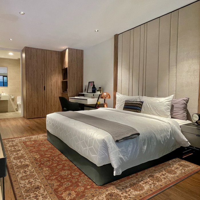 Elegance 9x12 Rust/Ivory Ghazni Wool