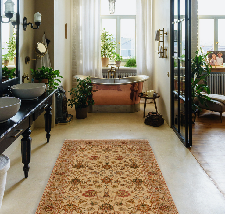 Elegance 3x5 Ivory/Beige Ghazni Wool