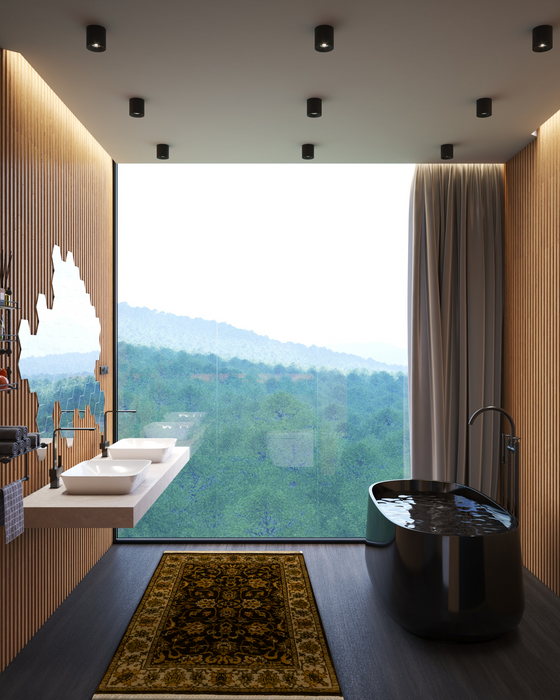 Premiere 2x3 Brown/Ivory Wool B