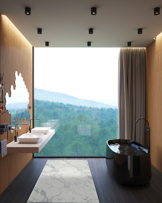 Marble 3x5 Ivory/Grey