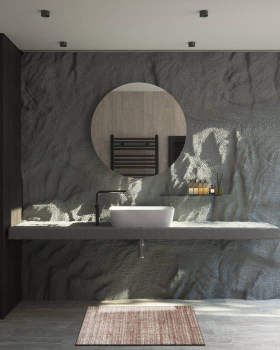 Indo 2x3 Nepal Burgundy Wool and Bamboo Silk