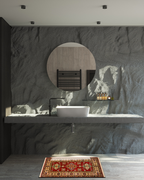 Super Kazak 2x3 Red/Ivory Ghazni Wool B