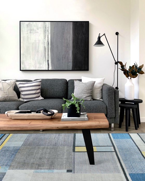 Bauhaus 8x10 Silk and Wool