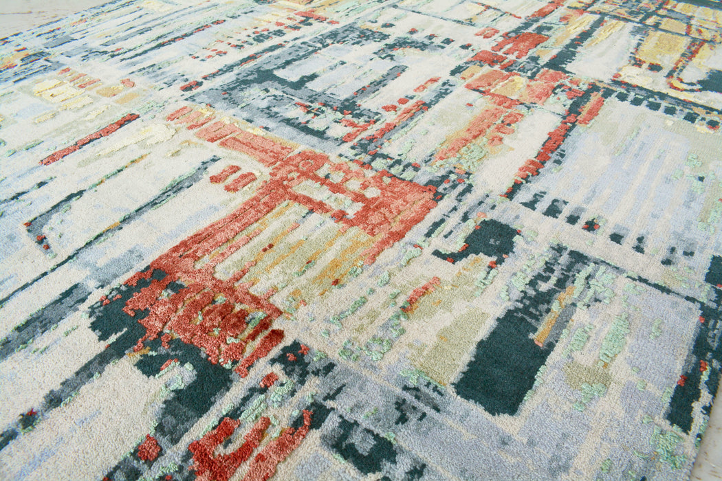 Solace 6x9 Wool and Silk