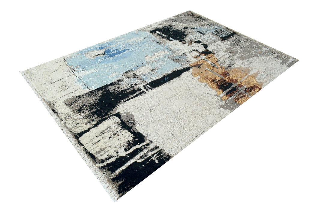 Fire & Ice 5x7 Wool and Silk