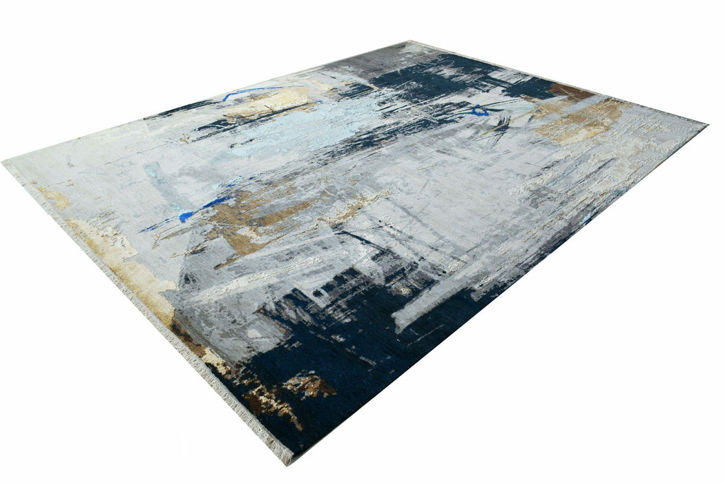 Artsy 10x14 Wool and Silk