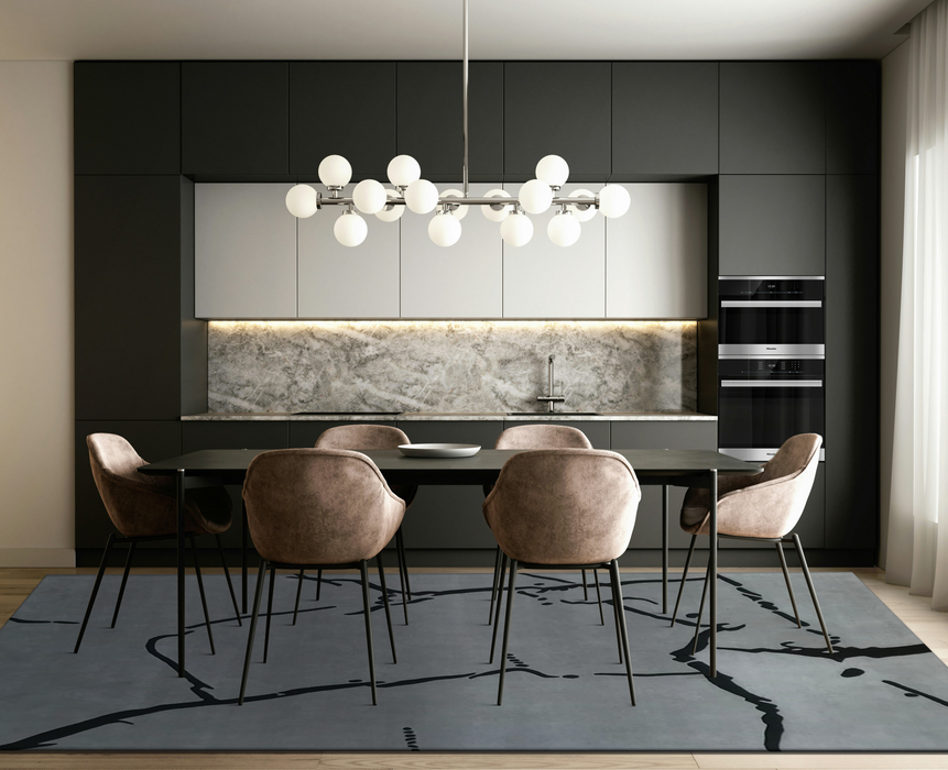 Lava 8x10 New Zealand Wool