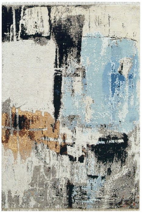Fire & Ice 5x7 Wool and Silk