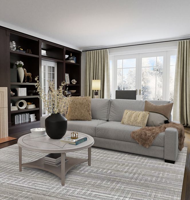 Kite No.7 9x12 Beige Wool