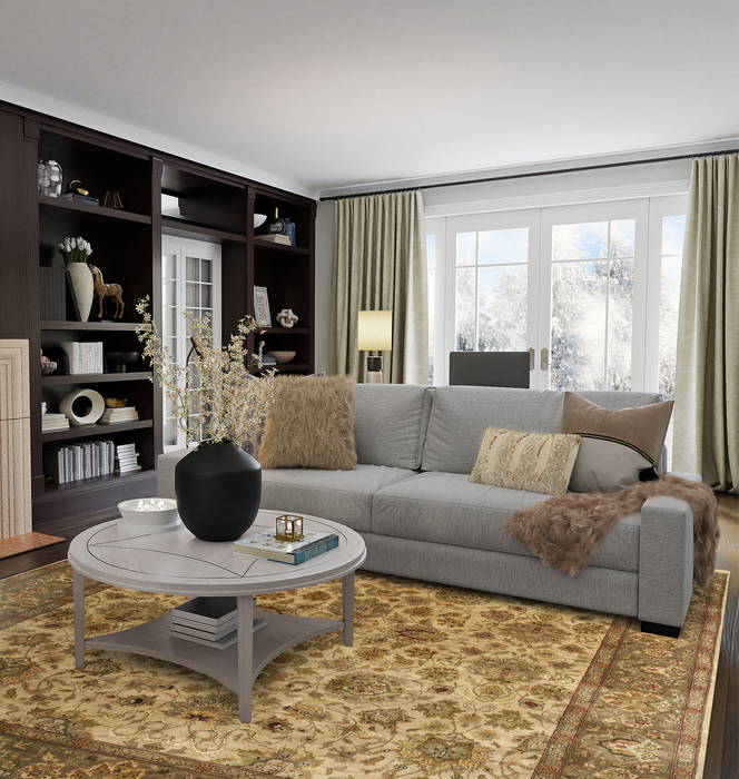 Premiere 8x10 Wheat/Brown Wool (B)