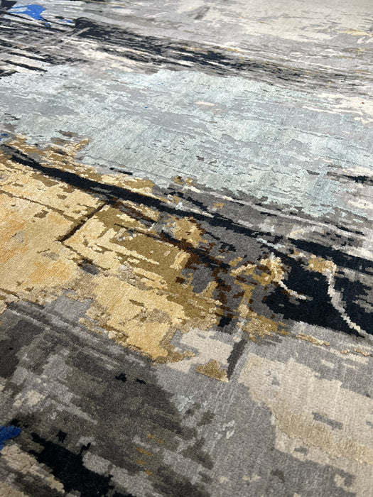 Artsy 10x14 Wool and Silk