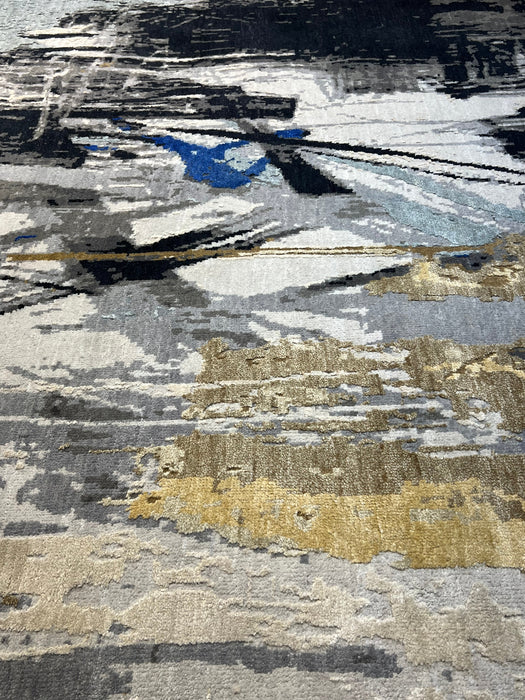 Artsy 10x14 Wool and Silk