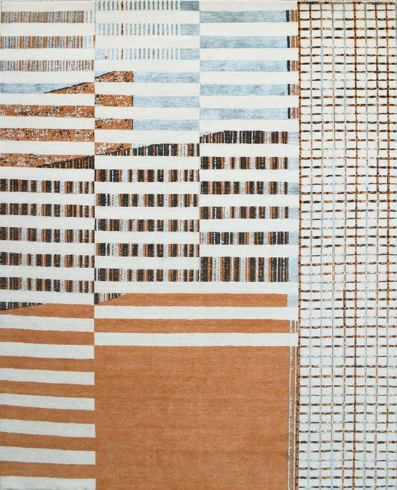 Spatial Three: Ivory/Rust