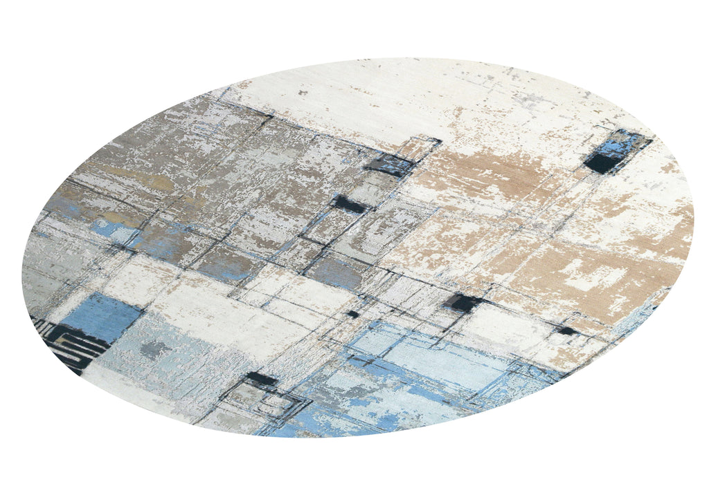 Lyra Round Wool and Silk