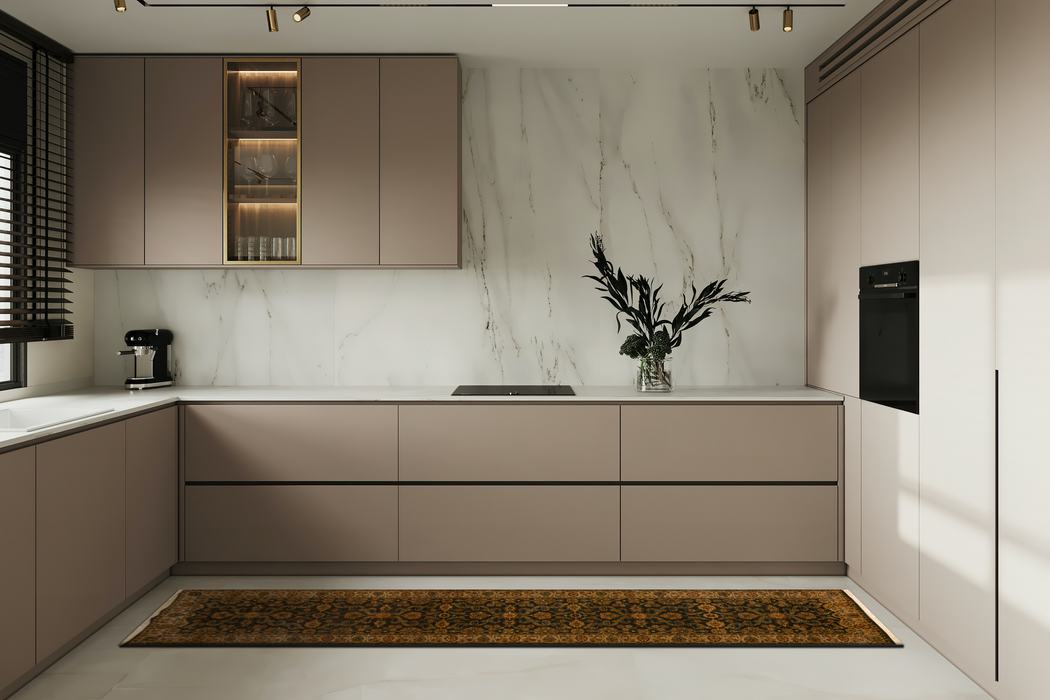 Premiere 2.05x12 Runner Black/Beige Wool B