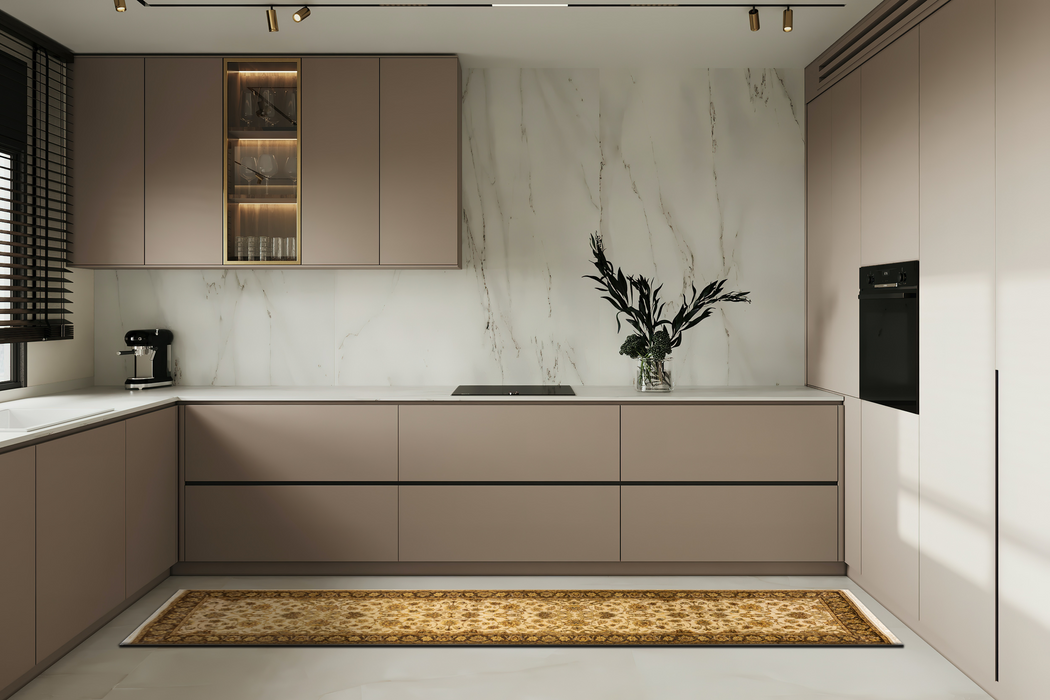 Premiere 2.05x12 Runner Ivory/Brown Wool