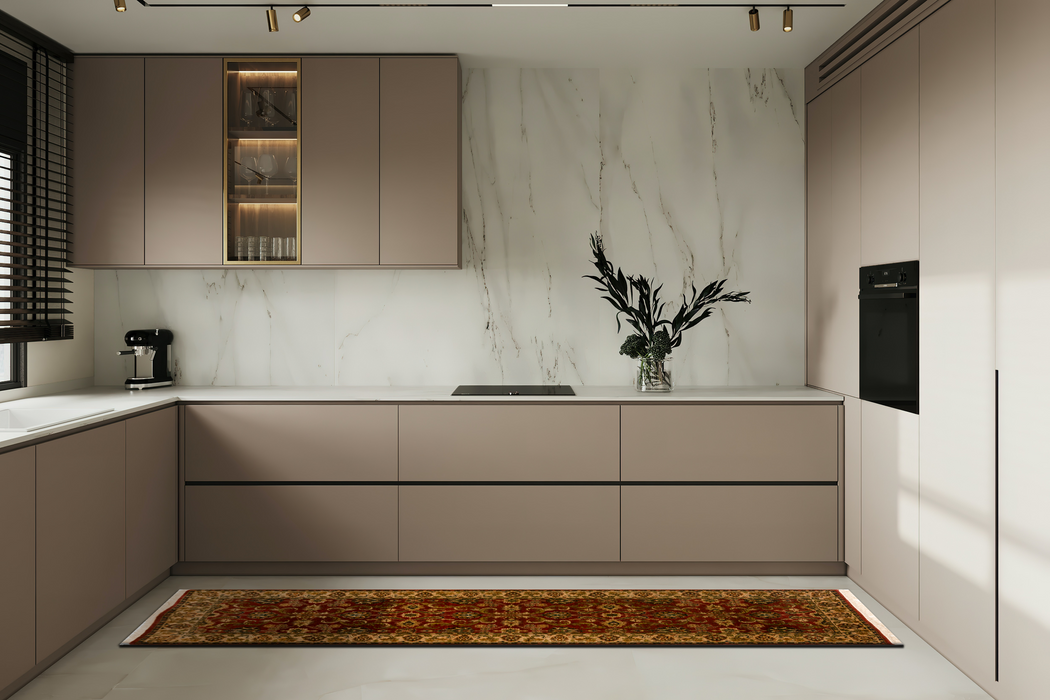 Premiere 2.05x8 Runner Red/Beige Wool (B)