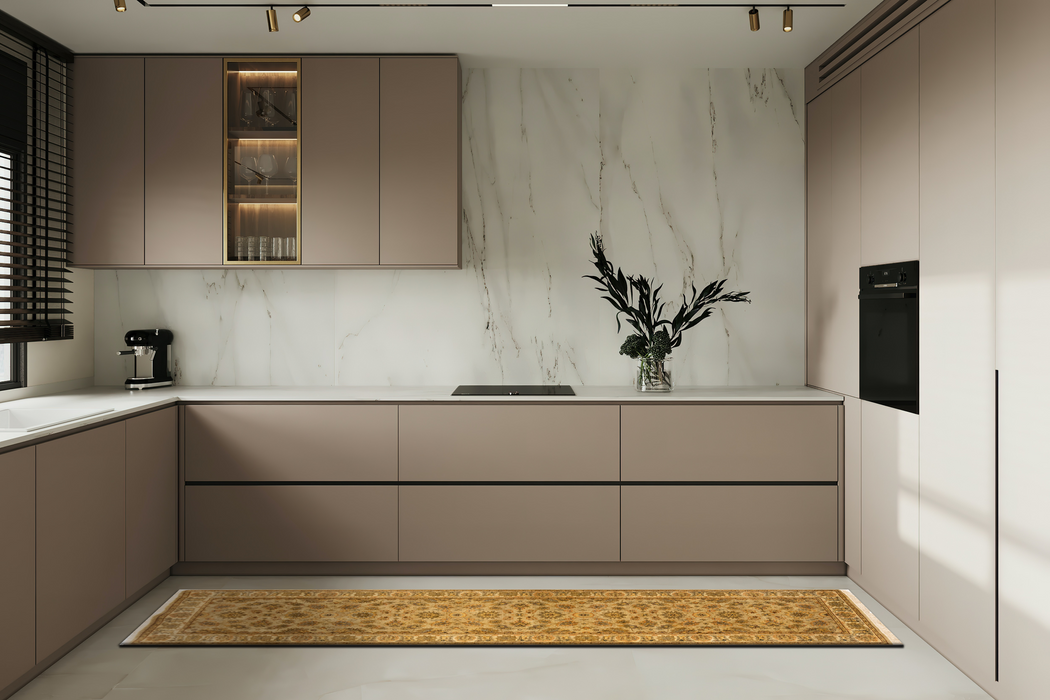 Premiere 2.05x10 Runner Ivory/Green Wool B