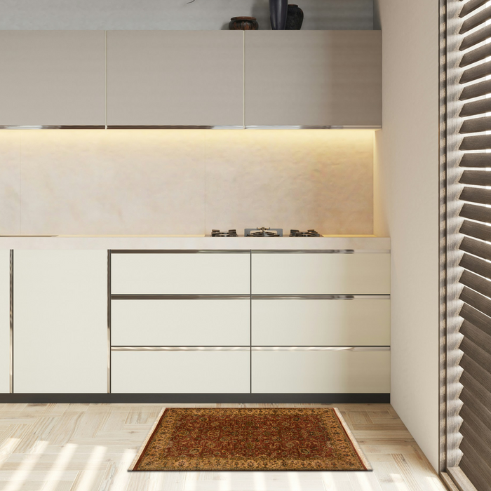 Premiere 3x5 Red/Gold Wool