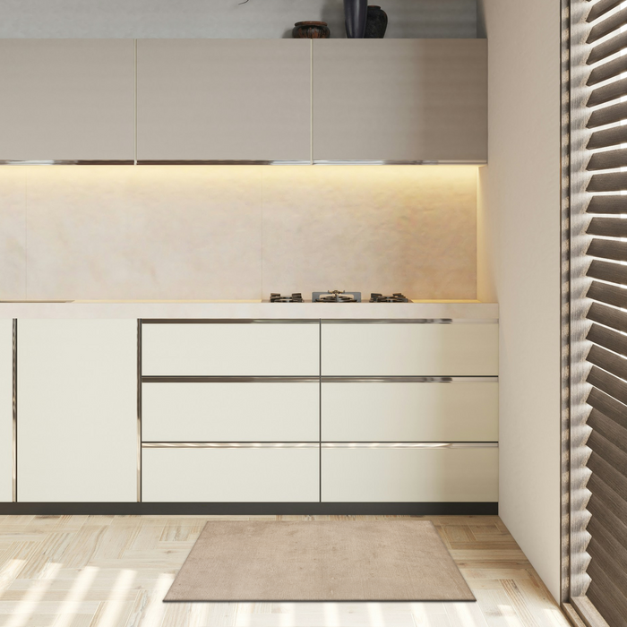 Indo Nepal 2x3 Beige Bamboo Silk