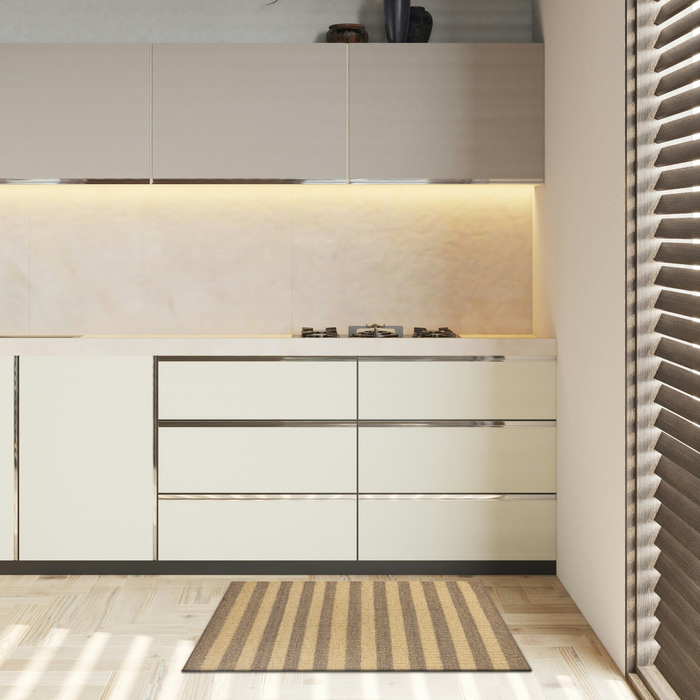 Dhurrie 2x3 Purple/Beige Wool C