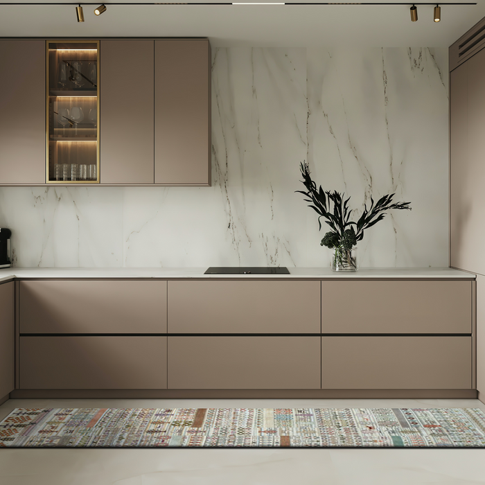 Gabbeh 3x10 Wool and Silk