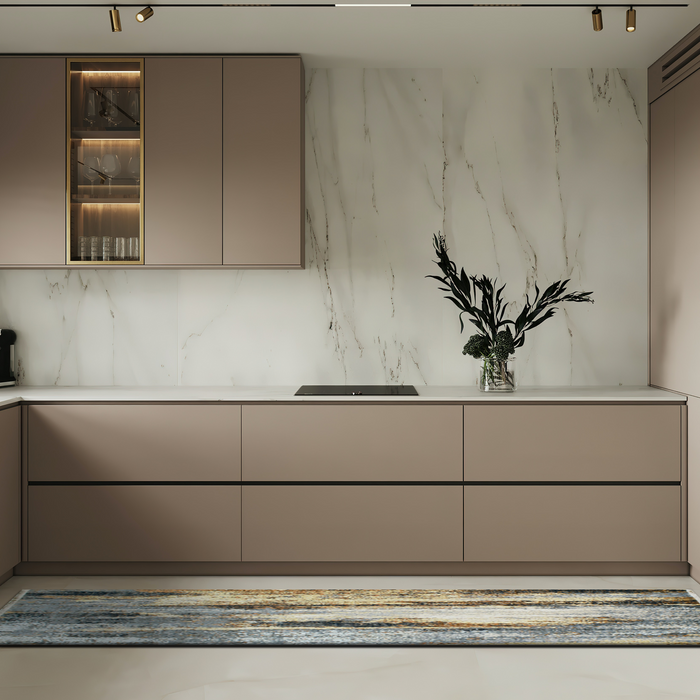 Elixir Runner 3x8 Gold/Charcoal Wool and Silk