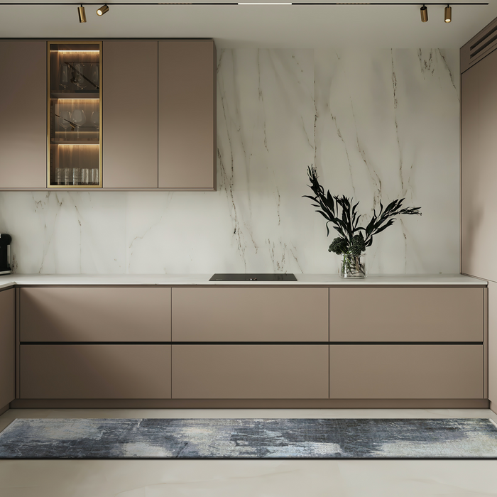 Twilight 3x10 Runner Grey/Charcoal Wool and Silk