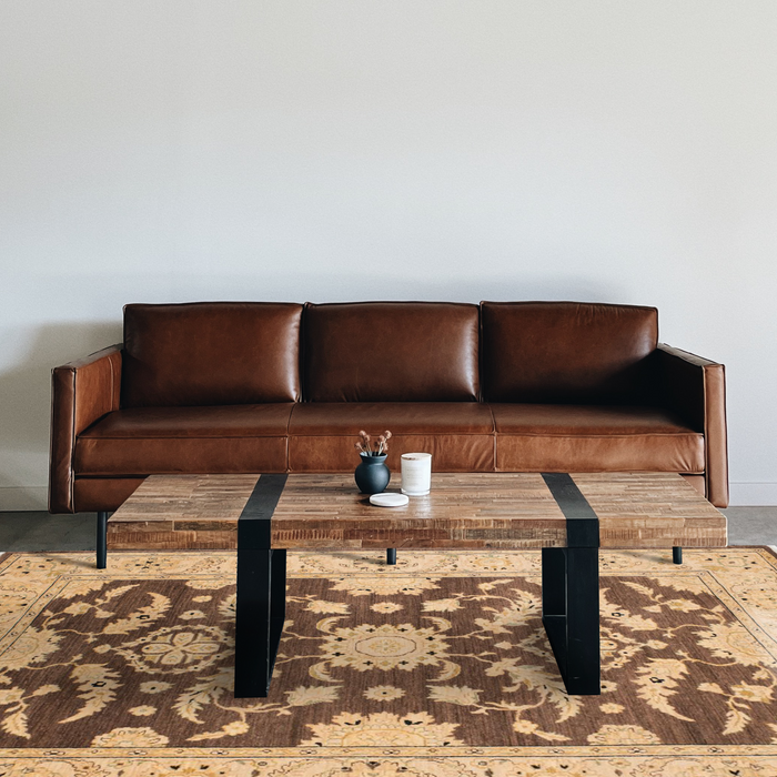 Chobi 6x9 Chocolate/Beige