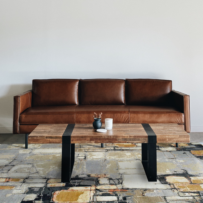 Spotted Lake 5x7 Wool and Silk