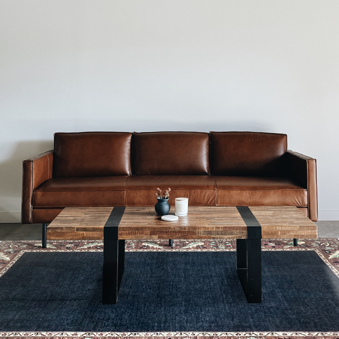 Gaba 6x9 Black Ghazni Wool