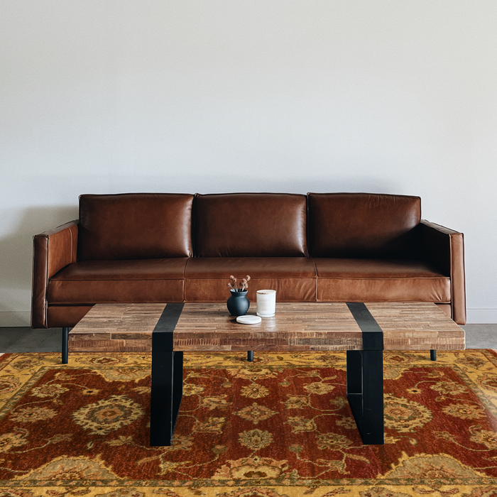 Impression 5x7 Red/Gold Wool